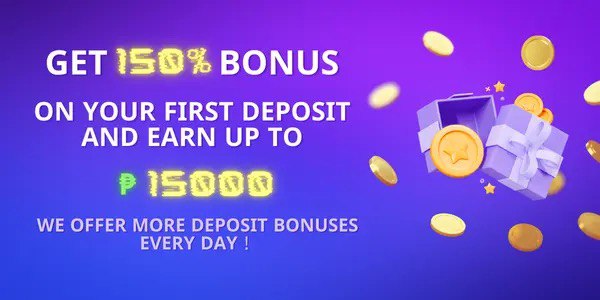 Bonus Casino promotion banner with orchid and cocoa styling